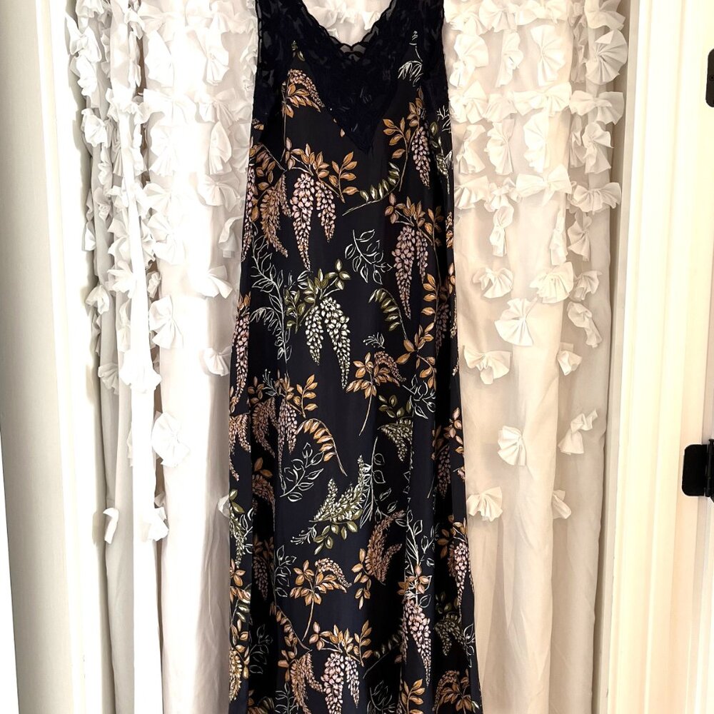 Sundance Beautiful Maxi Silk Print Dress - Romantic & Elegant